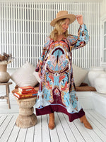 Wild Hearts print- Bree Maxi by Jaase