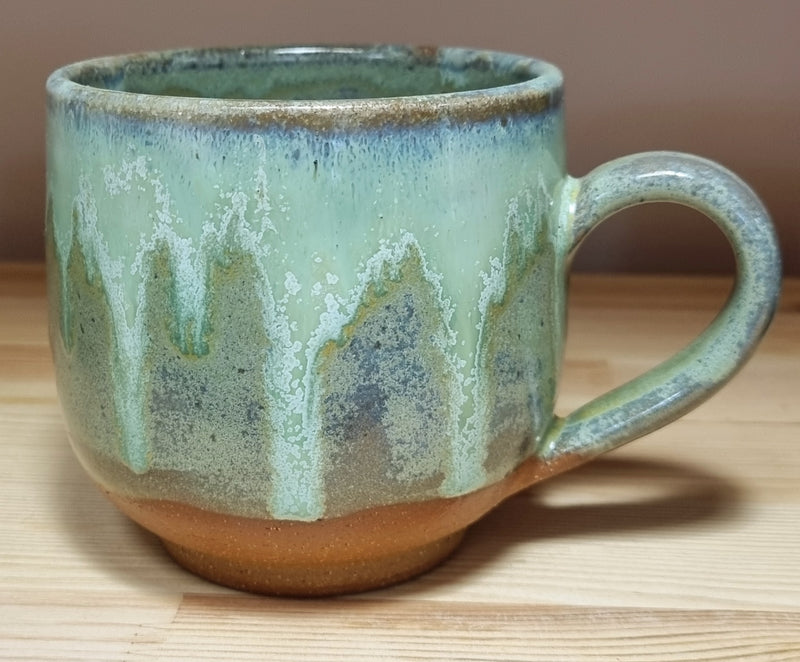 Ceramic Handmade Mug  - Teal