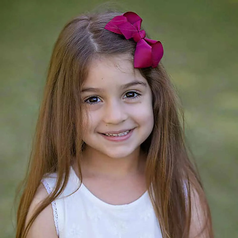 Medium Bow Hair Clips- Assorted colors