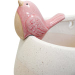 Bird Pot Sitters - Blue  & Pink