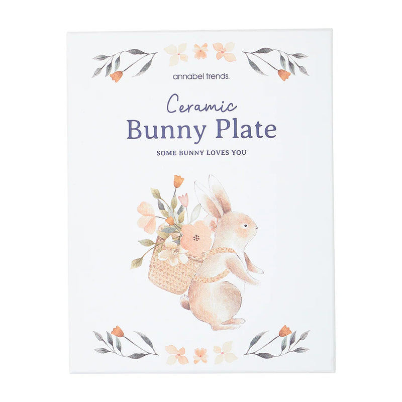 Bunny Plate- Some Bunny Loves You