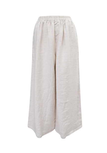 Linen Pants- Oatmeal by Soul Sparrow