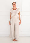Linen Pants- Oatmeal by Soul Sparrow