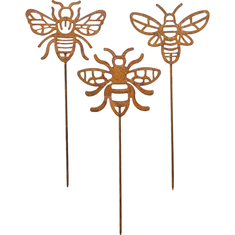 Bee garden stakes