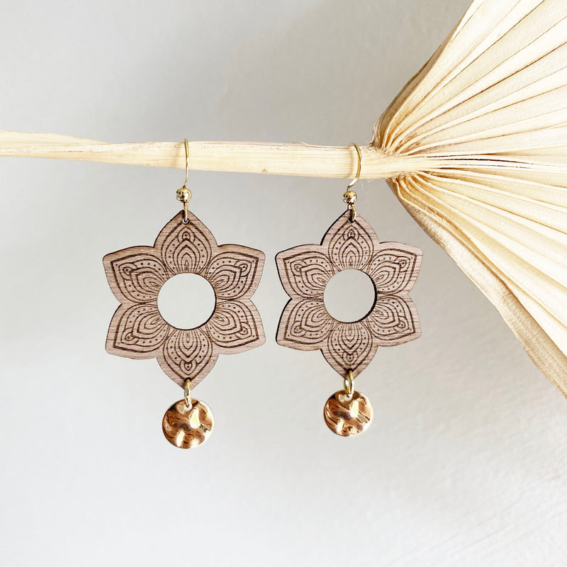 Alexandra Boho Earrings by Firefly