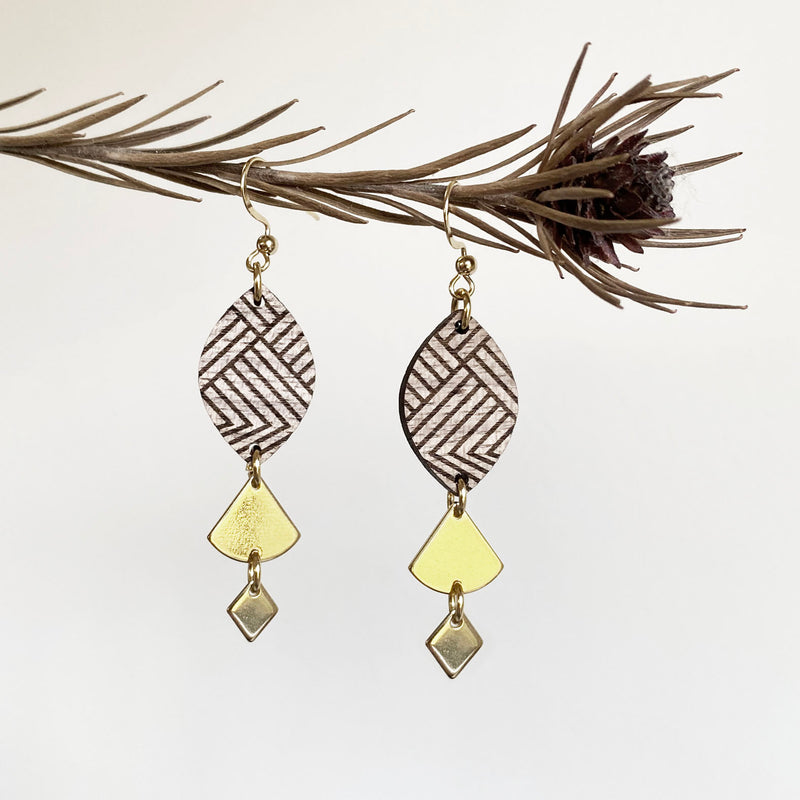 Andrea- Boho Earrings by Firefly