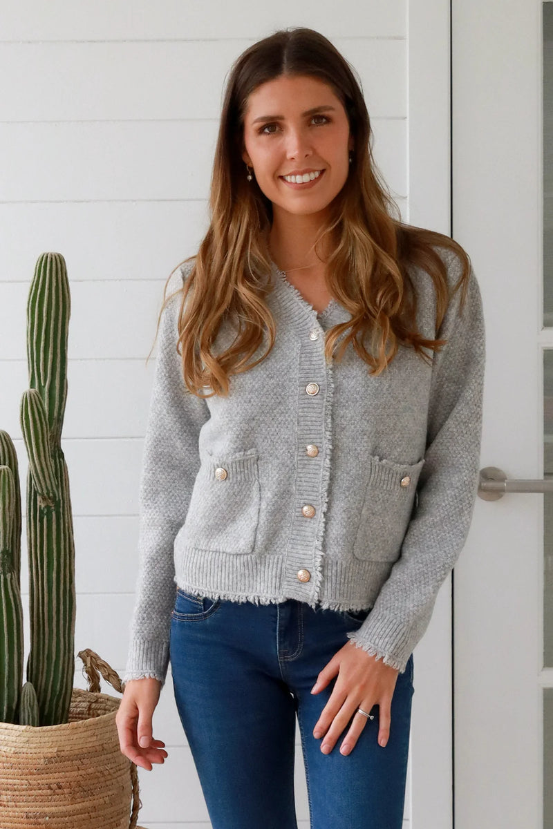 Grey Cardy