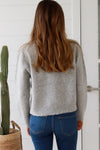 Grey Cardy- by Charlotte the Label