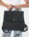 Lottie Backpack -Black by Bare Leather