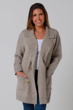 Beige Cardy- Charlotte