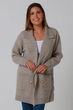 Beige Cardy- Charlotte