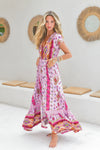 Lost Tribe print- Carmen Maxi (Plus sizes available)