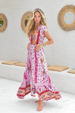 Lost Tribe print- Carmen Maxi (Plus sizes available)