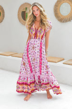 Lost Tribe print- Carmen Maxi (Plus sizes available)