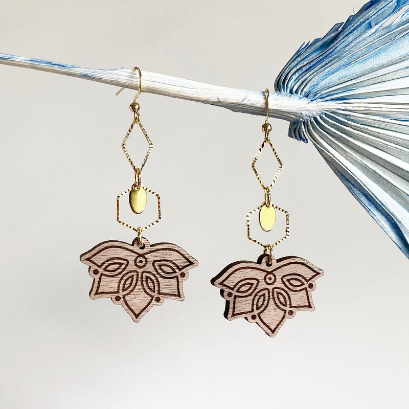 Caroline Boho Earrings by Firefly