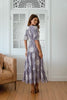 Lilac lullaby print- Tessa Maxi by Jaase