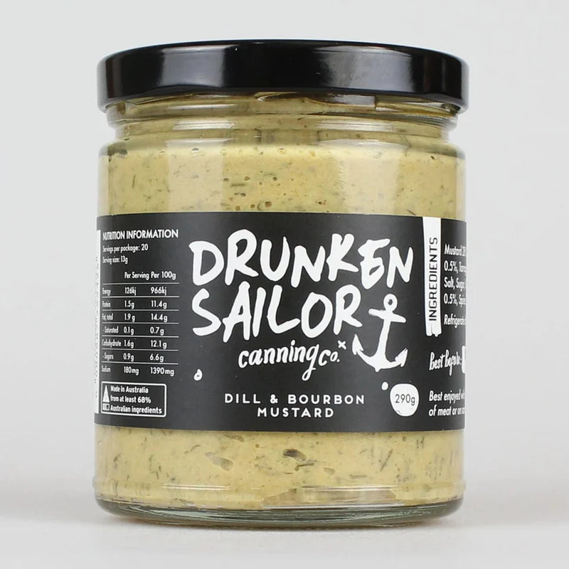 Dill & Bourbon Mustard- 260 gms