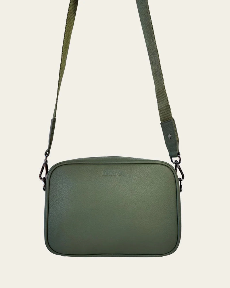 Bare Leather-Esme Bag - Olive