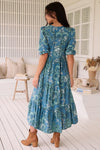 Serenade print- Eve Midi by Jaase (Plus sizes available)