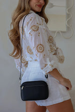 Vinyl Shoulder Bags- Cross body- 4 colors