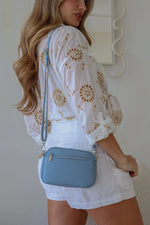 Vinyl Shoulder Bags- Cross body- 4 colors