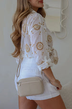 Vinyl Shoulder Bags- Cross body- 4 colors