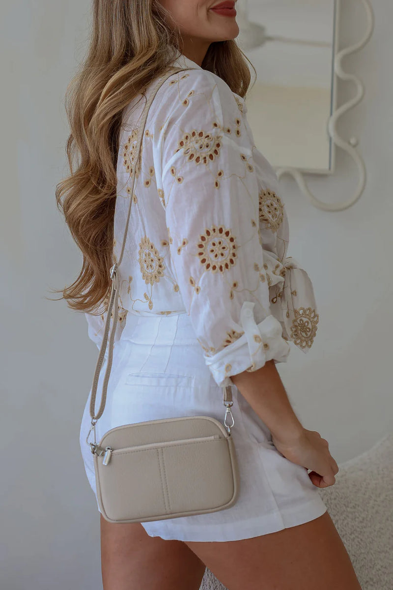 Vinyl Shoulder Bags- Cross body- 4 colors
