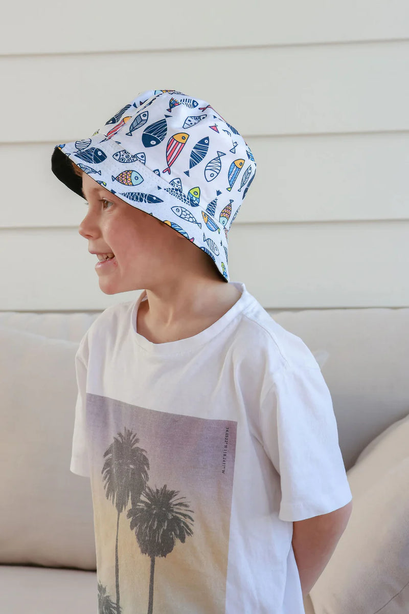 KIDS BUCKET HATS- ASSORTED PATTERNS