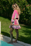 Cedella print-  Olivia Mini dress by Jaase