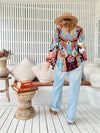 Wild Hearts print- Imogen Blouse by jaase (plus sizes available)