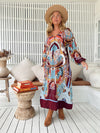 Wild Hearts print- Bree Maxi by Jaase