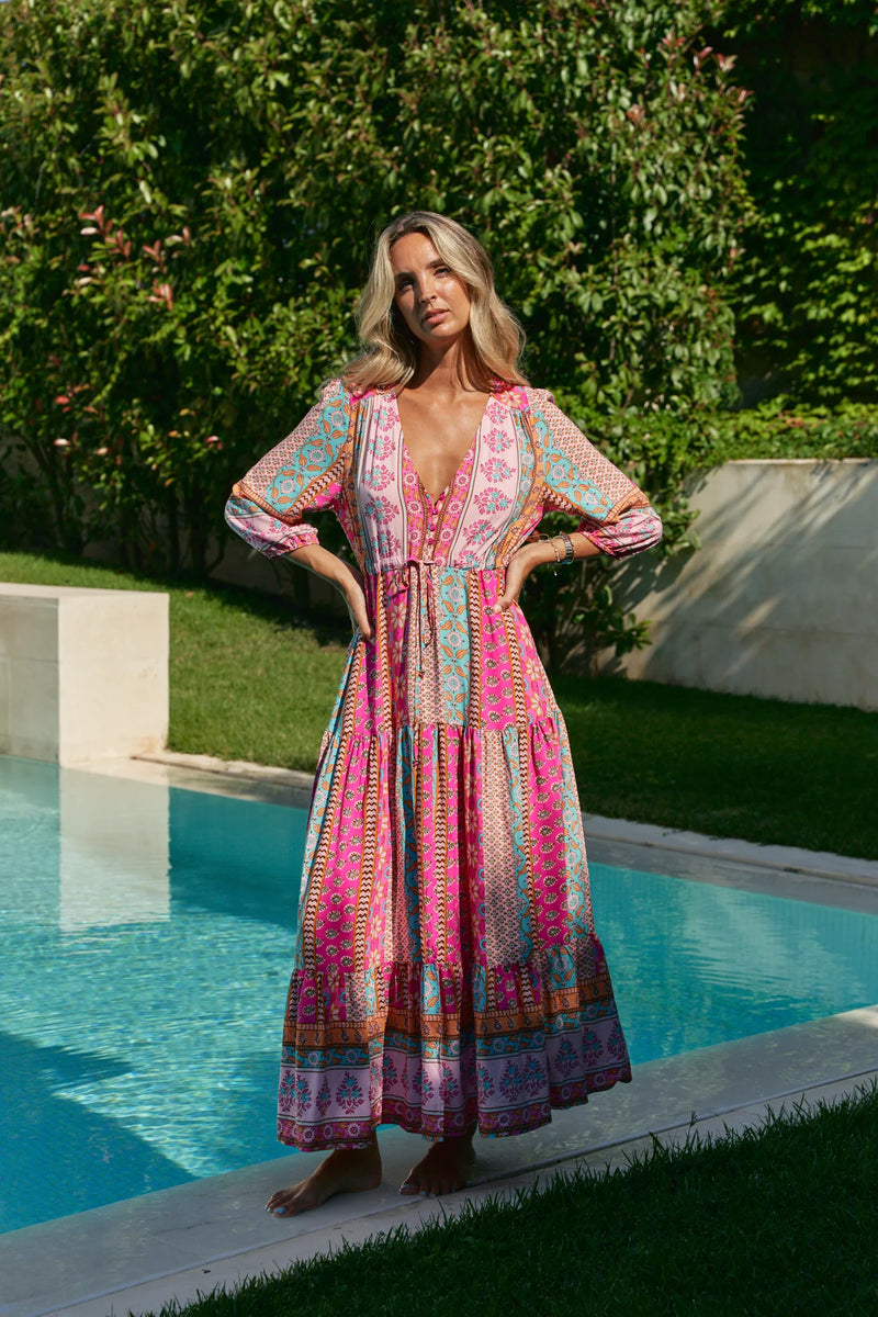 Cedella Tessa Maxi dress by Jaase (only XS left) -30% OFF Little Homebody Cedella Tessa Maxi dress by Jaase (only XS left) -30% OFF Little Homebody