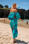 Isla Mare print - Hallie Maxi by Jaase