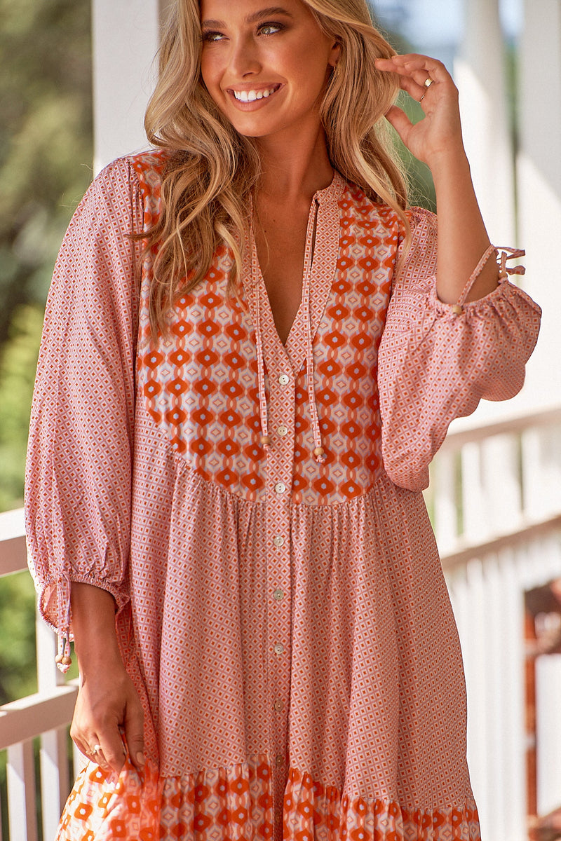 Winny print- Ria Maxi by Jaase