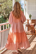 Winny print- Ria Maxi by Jaase