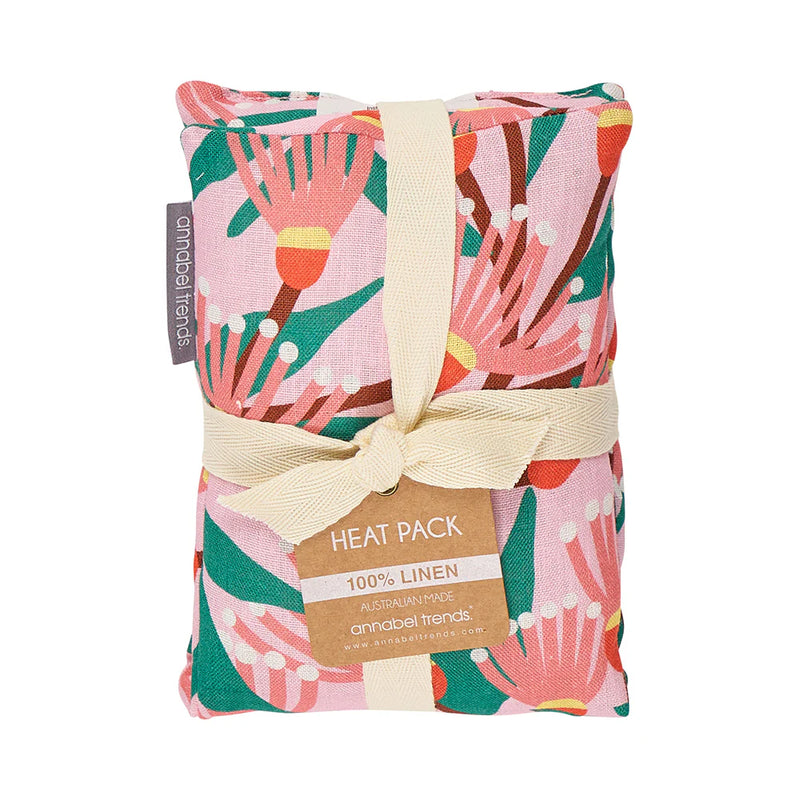 Heat Pillow- Blossom Branches- Linen
