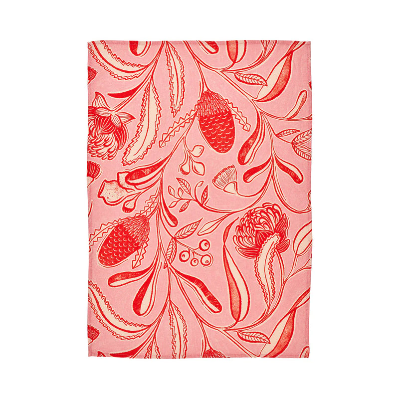 Linen Native Tea Towel