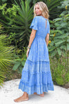 Azure Sky print- Lolana Maxi by Jaase