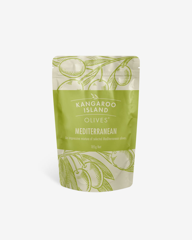 KING ISLAND OLIVES- 185g Pouch