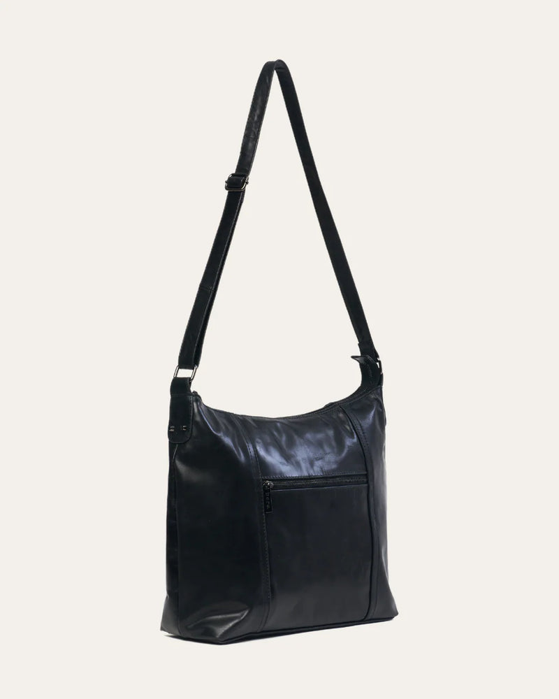 Bare Leather - Barcelona Bag Black