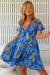 Blue Bells print- Rhys Mini by Jaase (plus sizes available)