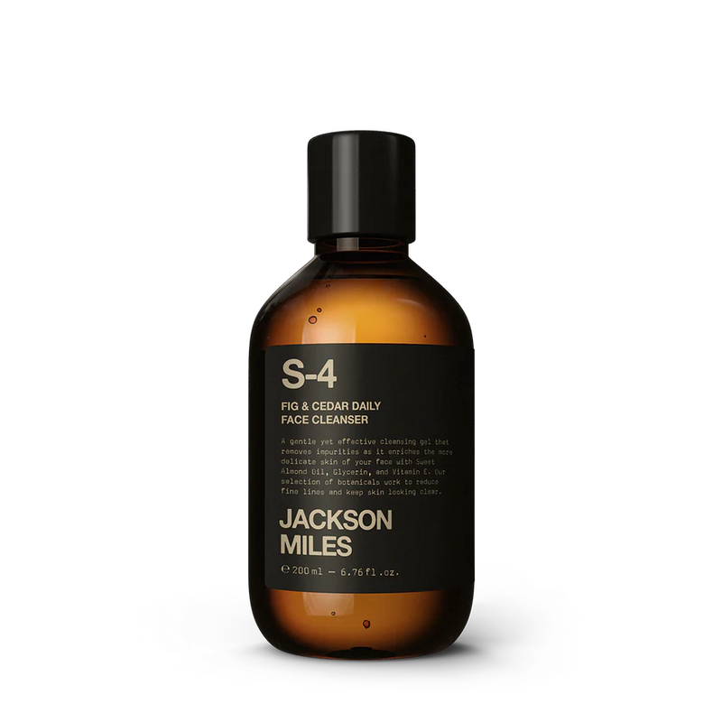 Jackson Miles S-4 Fig & Cedar Daily Face Cleanser