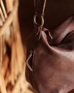 Beholder Sahaja Slouchy Boho Bag- Dark Cognac