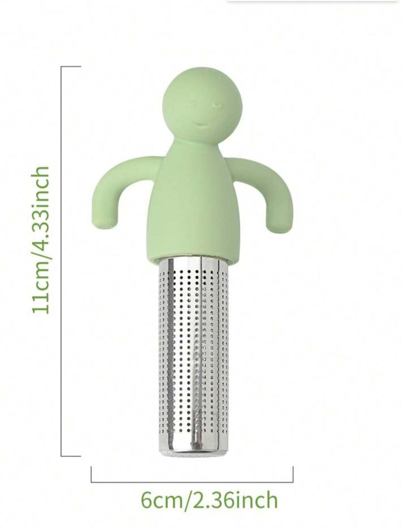 Silicone Men - Tea Infuser -Blue & Grey – Little Homebody