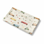 Organic Muslin Wraps- Vintage Cars