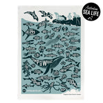 BURBIA Tea Towels- Gold Coast, Brisbane, Animals & Flora