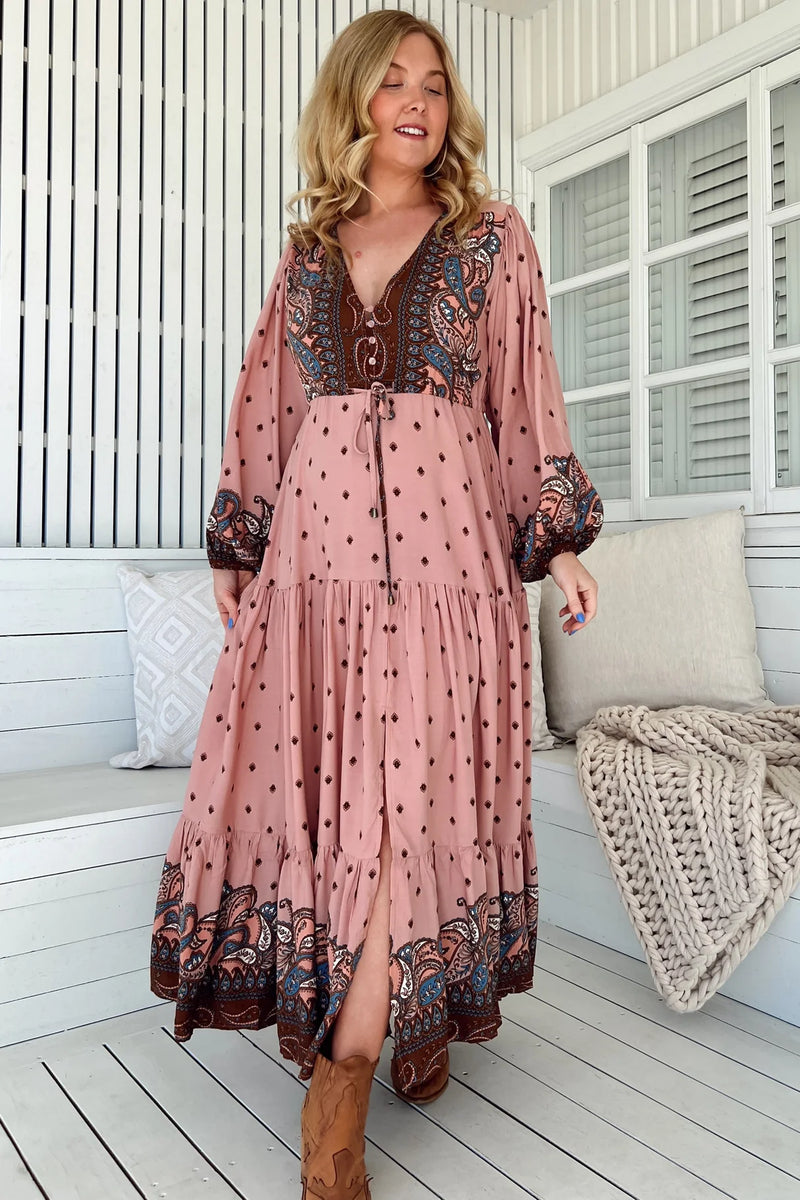 Seraphina print- Teresa Maxi by Jaase