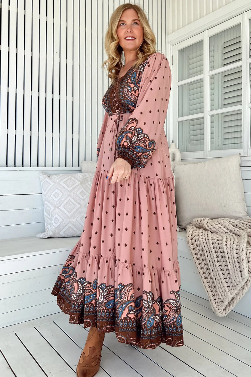 Seraphina print- Teresa Maxi by Jaase