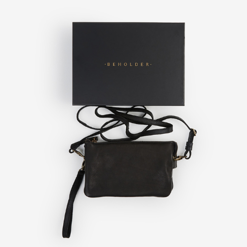 Beholder Sita Crossbody Bag- Obsidian Black