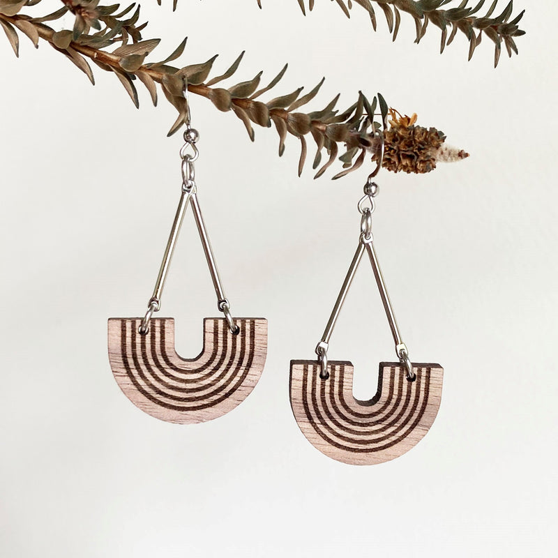 Aria Boho Earrings Stainless Steel by Firefly